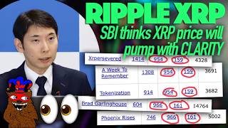 Ripple XRP: SBI Thinks XRP Price Will Pump With CLARITY - Will XRP Have It’s Rising Phoenix Moment?