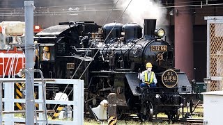 2019/09/20 【蒸気機関車 試運転】 C12 66 大宮総合車両センター | JR East: Test Run of C12 66 at Omiya