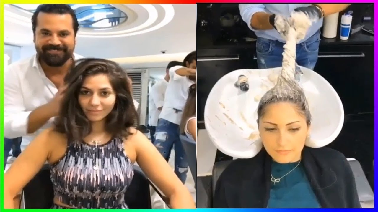 Gorgeous Hairstyle By Mounir Youtube