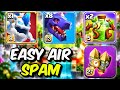 This Is the EASIEST Air Spam Strategy in Clash of 