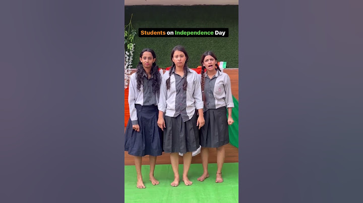 Students on Independence Day #school #shorts #independenceday ol