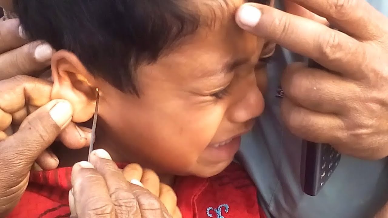 Ohhh...Sorry Baby II Painful Kids Ear Waxing YouTube
