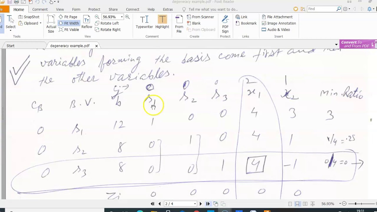 Linear Programming: Degeneracy in LPP - YouTube