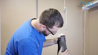 Time-Lapse: Prosthetic leg fabrication in less than 3 minutes.