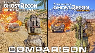 Ghost Recon Wildlands - VS - Ghost Recon Breakpoint  [Ultra Graphics] - Comparison in 2023