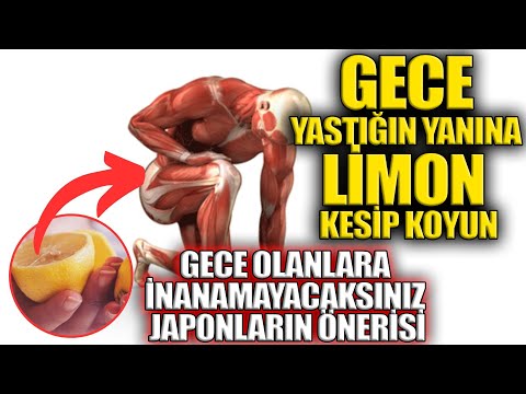 Gece Yastığın Yanına Limon Kesip Koyun, Gece Olanlara İnanamayacaksınız. Japonların Önerisi!