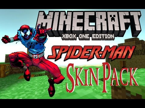 Marvel Spider-man Skin Pack now available for Minecraft Xbox 360 Edition