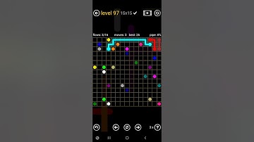 How To Solve Flow Free Premium 15x15 Mania Level 97 Hard Board Walk Through Solution Walkthrough