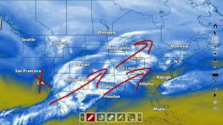 Dramatic temperature swings to sweep across central, eastern US