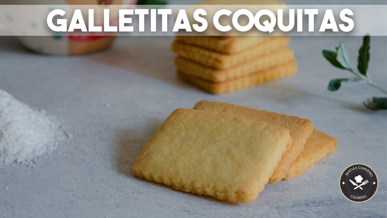 GALLETITAS COQUITAS (GALLETAS DE COCO)