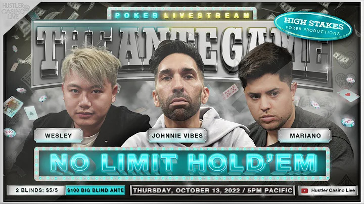 Mariano, Johnnie Vibes & Wesley Play $5/5/100 Ante...