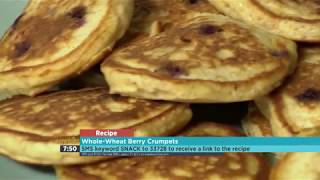 Whole-Wheat Berry Crumpets Whole-Wheat Berry Crumpets