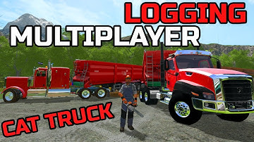 FARMING SIMULATOR 2017 | MULTIPLAYER LOGGING | STOCKING UP ON WOODCHIPS