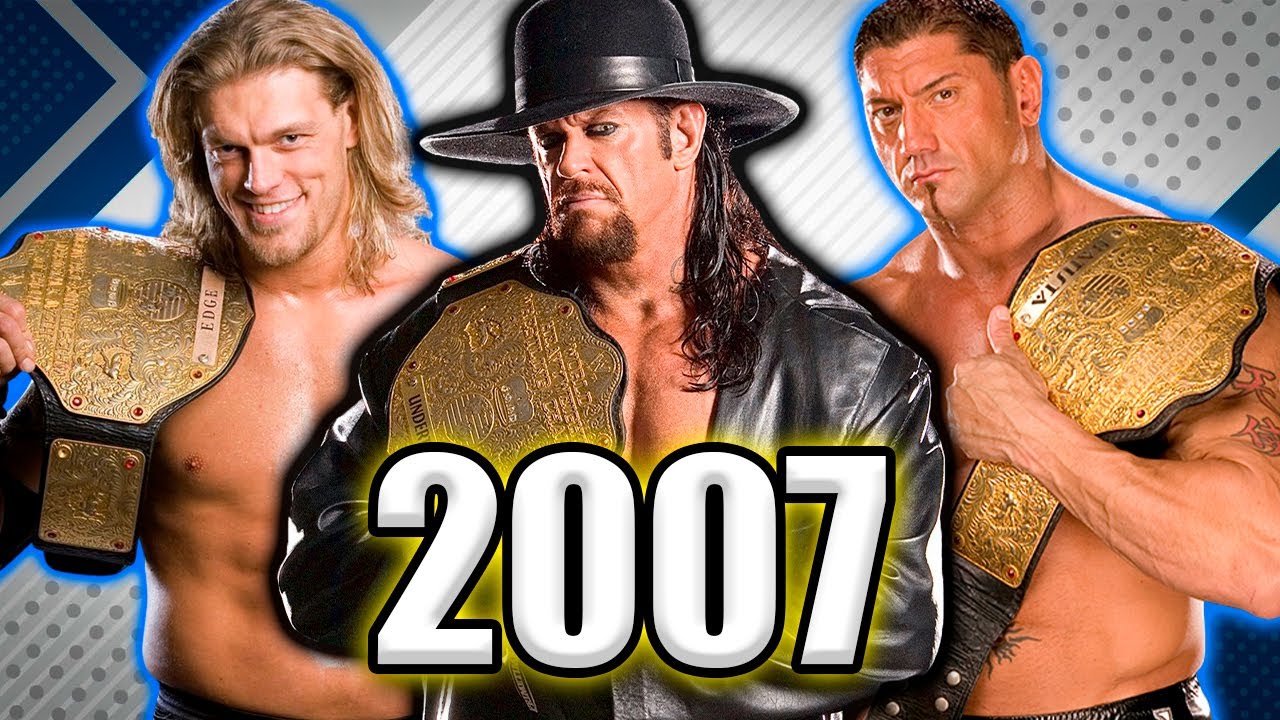 EL 2007 del CAMPEONATO MUNDIAL PESADO en WWE | RESÚMEN EN ESPAÑOL
