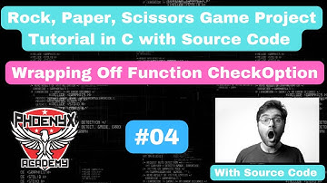 #04 Rock, Paper and Scissors Game Project in C: Wrapping Up Function Check Option