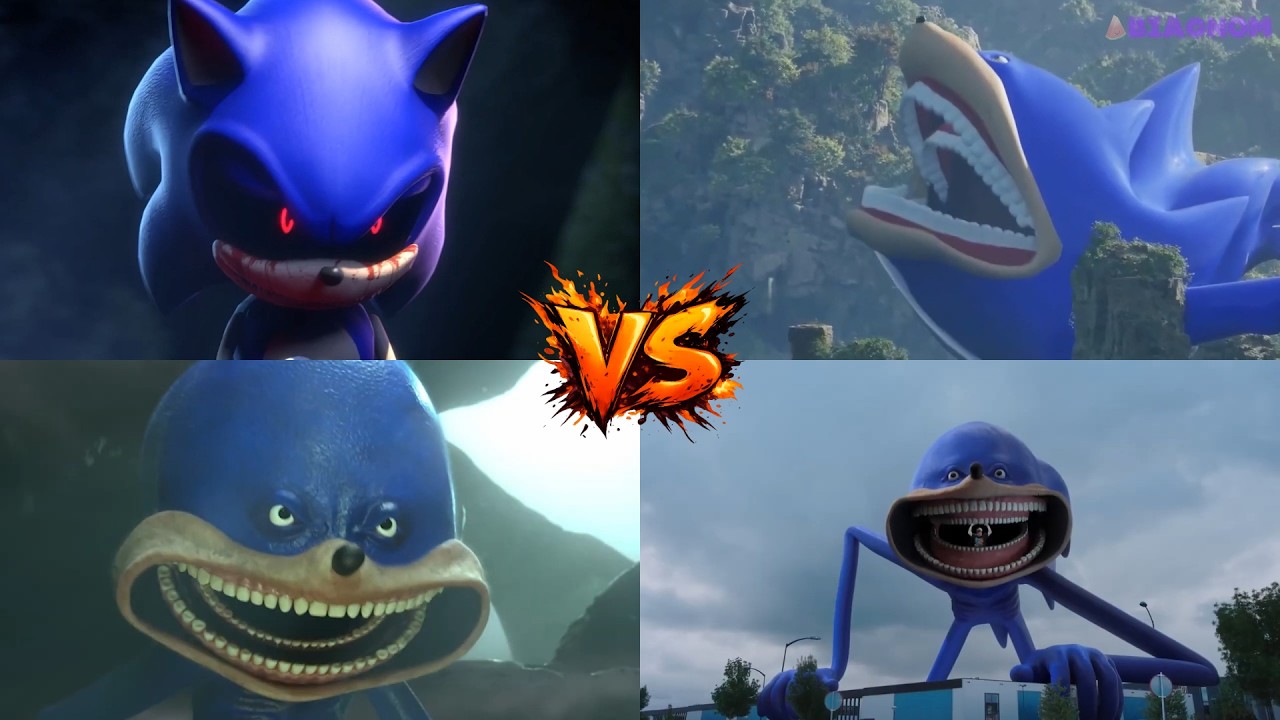 Sonic exe 🔴 Shin Sonic Tapes 🔴 Shin Sonic 🔴 Sonic exe | Coffin Dance Cover