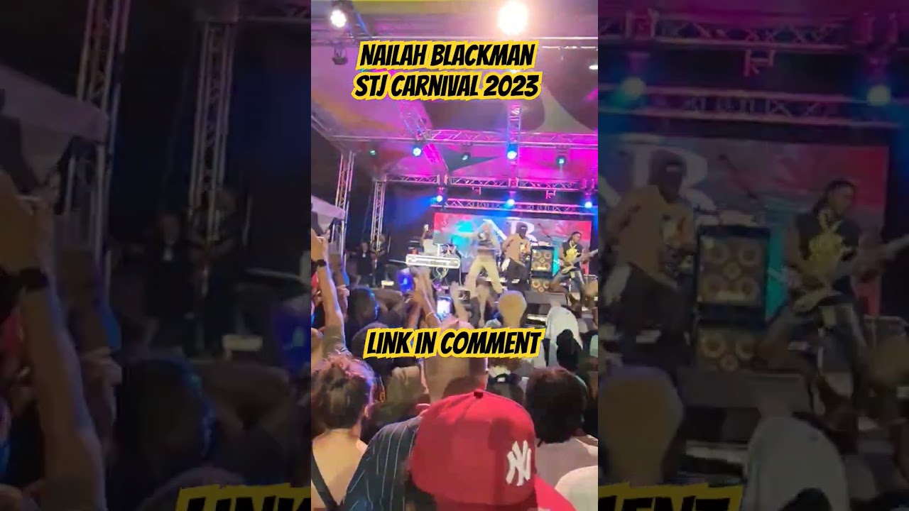 Nailah Blackman Skinny Fabulous & Blind Earz 2023 STJ Carnival Village 