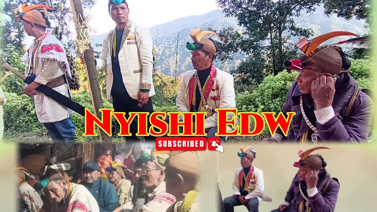 Nyishi Edw(Nyishi Local chant performed during Marriage) by the Bride and Groom's family