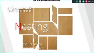 Woodwork for Inventor with Nesting