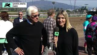 Newgate wins the Robert B. Lewis Stakes on Saturday, February 4 at Santa Anita Park