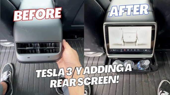 Tesla Model 3 & Y MSX-Entertainment 3.0 Rear Touch Screen with