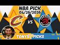 Cleveland Cavaliers vs Toronto Raptors Pick 4/26/26 NBA Pick Prediction
