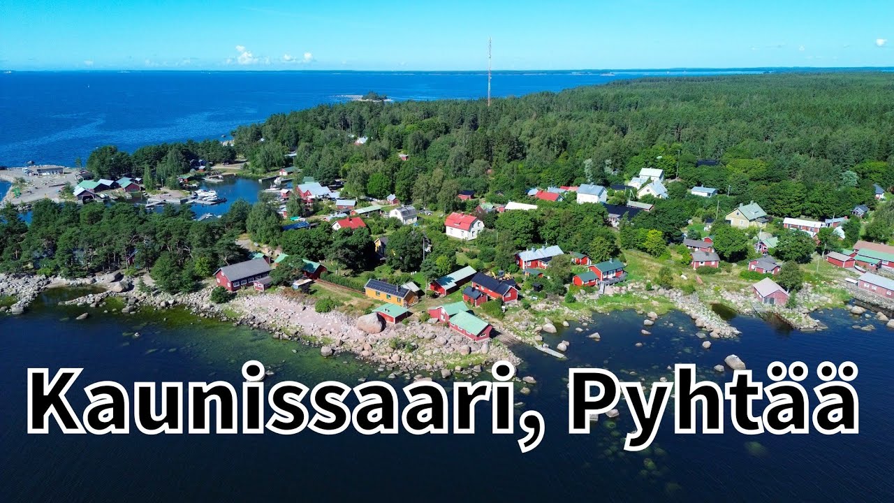 Pyhtää Kaunissaari, Pyhtää (Drone ilmakuvaa) - YouTube