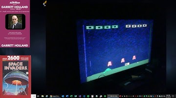Space Invaders - Atari 2600 NTSC - Game 11 A/A - 4,980 ** WORLD RECORD **