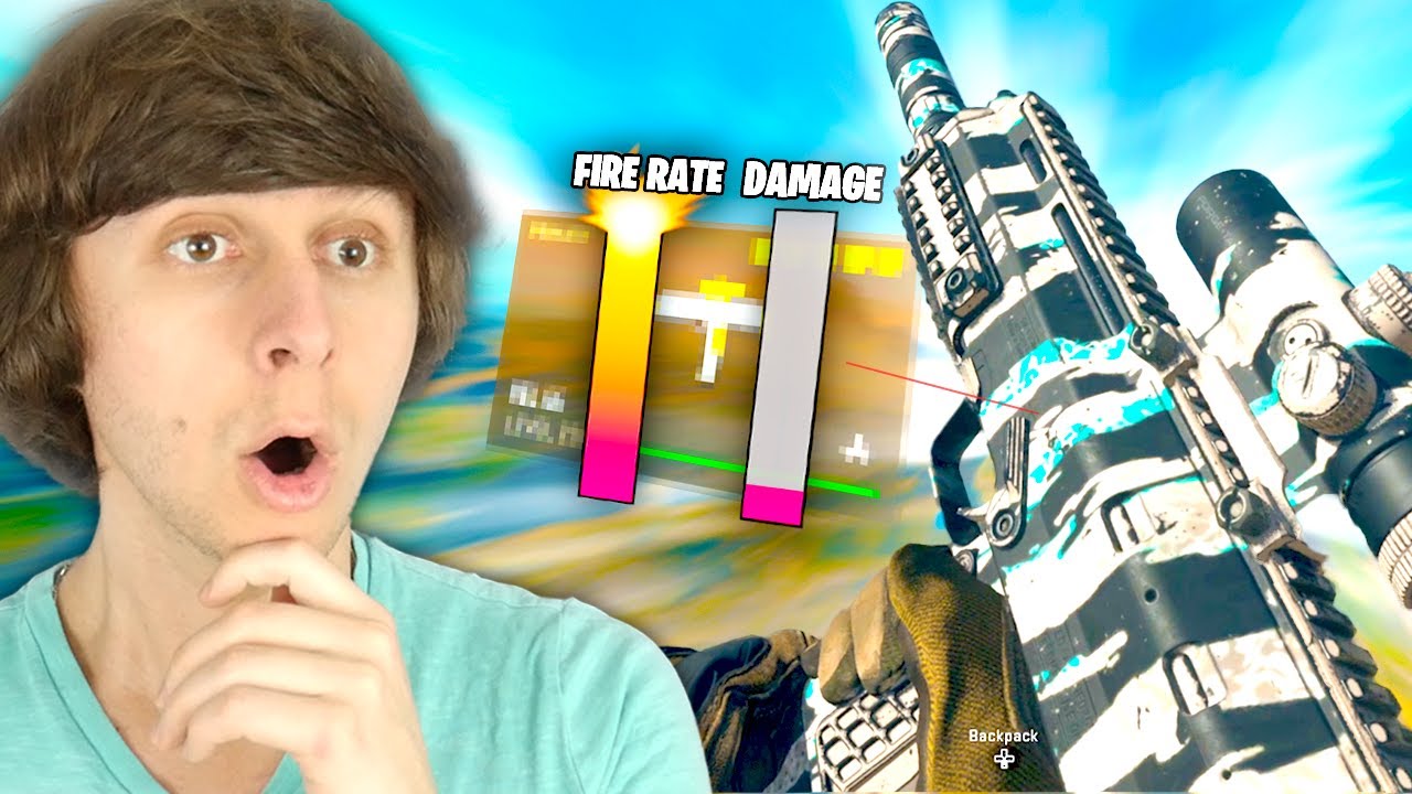 Using the weapon with the LOWEST DAMAGE until I win