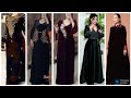 New Stylish Velvet Dress Design دیزاین جدید لباس مخمل مجلسی 