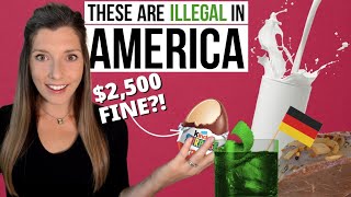 4 German Foods are ILLEGAL IN AMERICA | Would you try them?