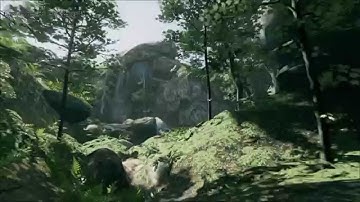 Unreal engine 4 - waterfall level