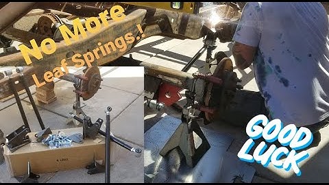 Installing The 4 Link Pt. 1/3