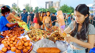 Most Popular Khmer Food! Yummy Street Food Collection! Cambodian Street Food in Phnom Penh