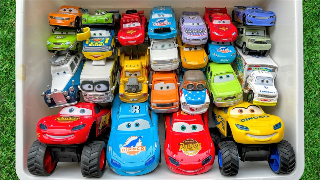 Disney Pixar Cars Unboxing Review | Lightning McQueen, Tow Mater, Doc Hudson, Sally Carrera, Cruz