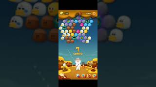 Line bubble game 2 level 1052라인버블 레벨 1052LINE バブル２stage 1052mobile game 모바일게임 screenshot 4