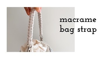 Macrame trick: How to Make Your Bag Strap Look Perfect!