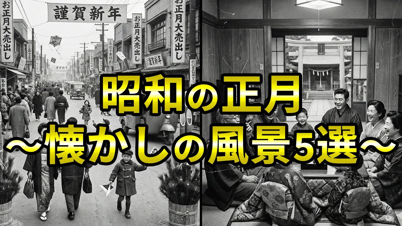 Memories of the Showa Era] Back when 