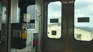 【烏山線ACCUM】烏山→滝《EV-E301系 車窓＆車内のようす》