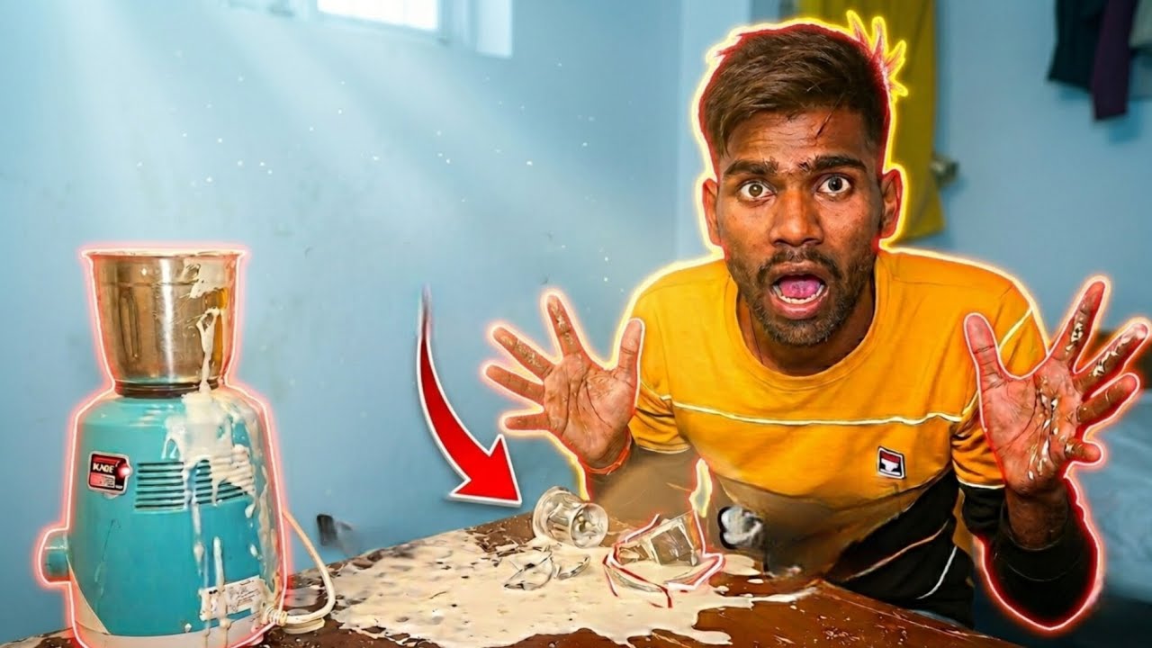 Banana Juice banane chala tha, ye kya ban gaya? 😂 #EpicFail