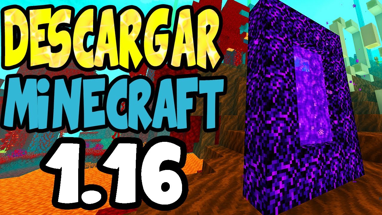 👉✓ Como DESCARGAR MINECRAFT 1.16 *FÁCIL y GRATIS* 