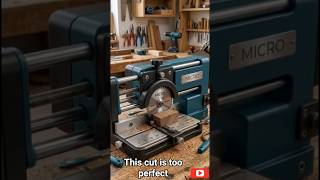 Tiny Table Saw That Cuts PERFECTLY Straight 😳 | Precision Woodworking Tool #satisfying #tools #diy