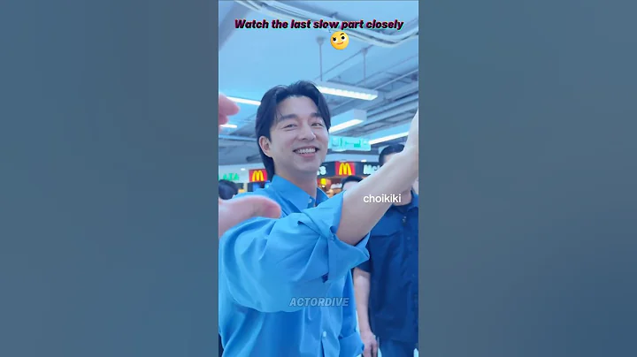 Gong Yoo just did this? 😳❤️#gongyoo #gongyooedit #gongyooactor #gongyoofans #shorts #squidgame2
