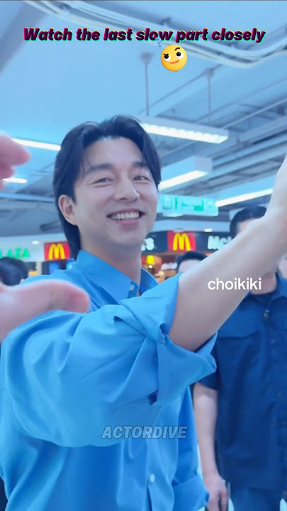 Gong Yoo just did this? 😳❤️#gongyoo #gongyooedit #gongyooactor #gongyoofans #shorts #squidgame2