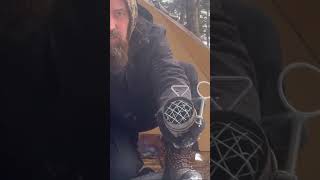 Camping Wood Stove Spark Arrester Clogging Hack To Make It Self Clean.