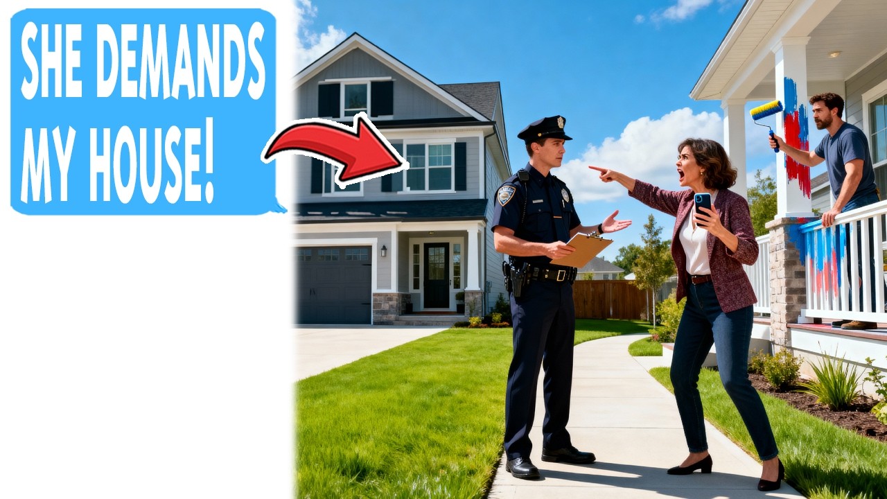 Karen Called 911 Over My Porch Paint Cop Asked Why Is His Name On The Deed Then Wrote Her A Ticket!