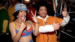 Bruno Mars and Cardi B Are Funky and Fresh Performing 'Finesse' at the GRAMMYs -- Watch!