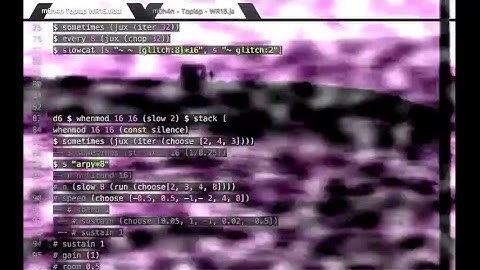 TOPLAP 15th Birthday stream - 84 hours of livecode to celebrate 131400 hours of livecoding community