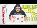 UNBOXING HEADPHONE FPS TERGOKIL! (HyperX Cloud Revolver)