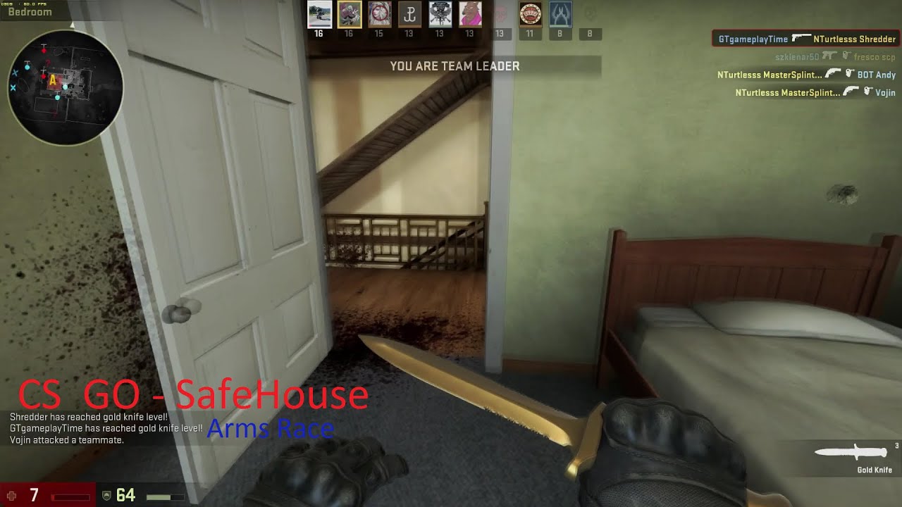 CS GO # SafeHouse - Arms Race - YouTube